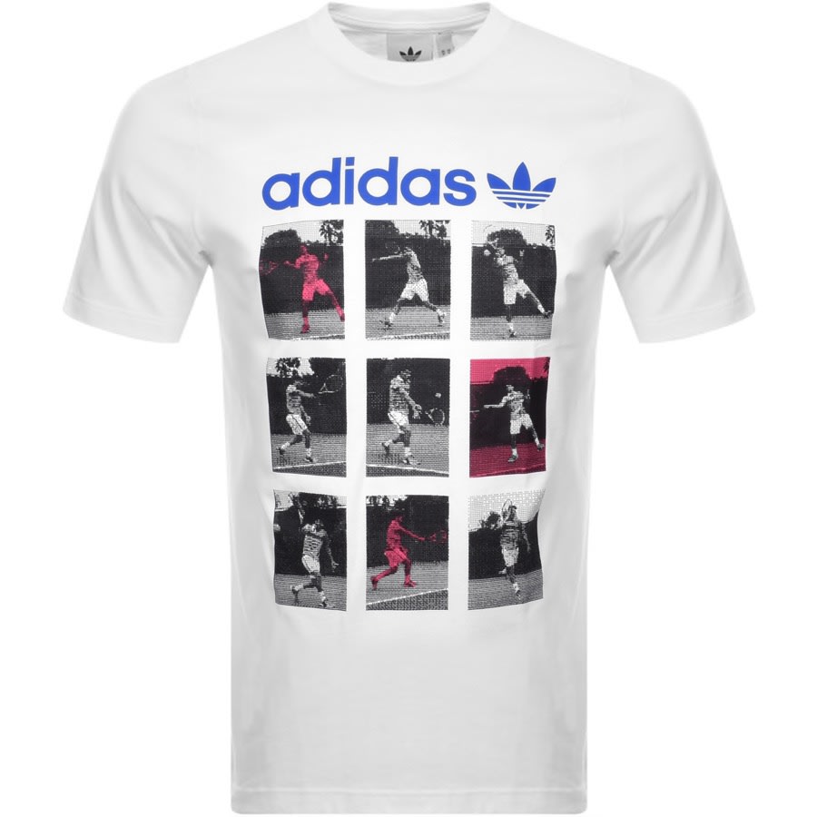 Alternative Image for Productadidas Originals Sport Card T Shirt White1